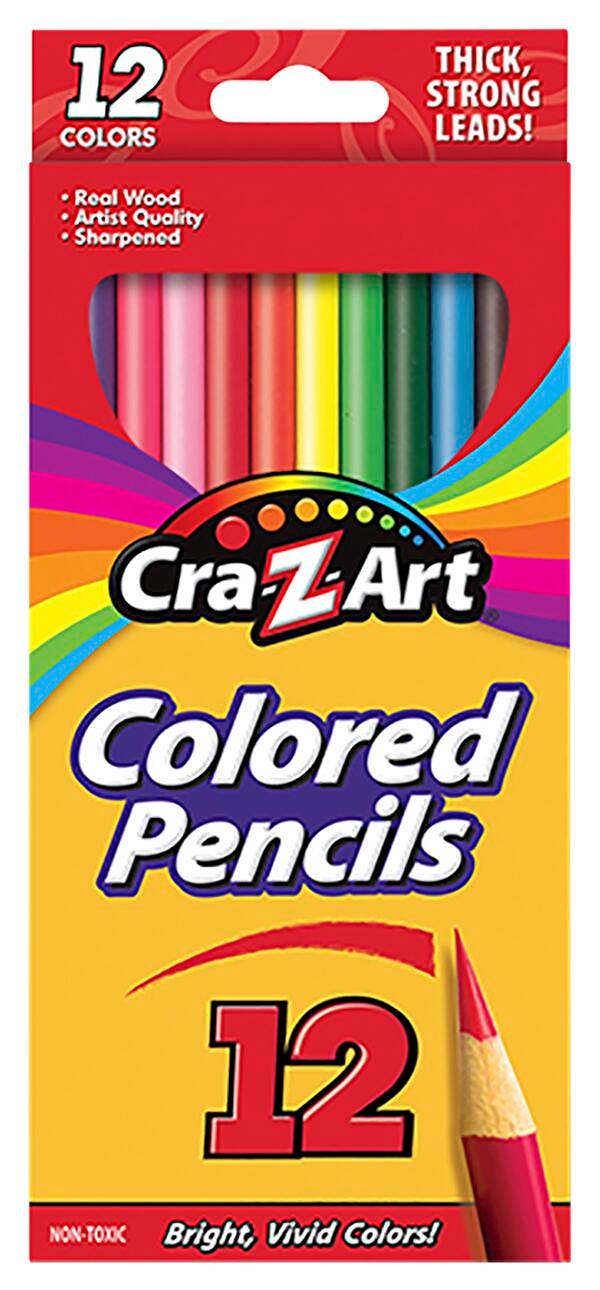 Cra-Z-Art Colored Pencils, Set of 12